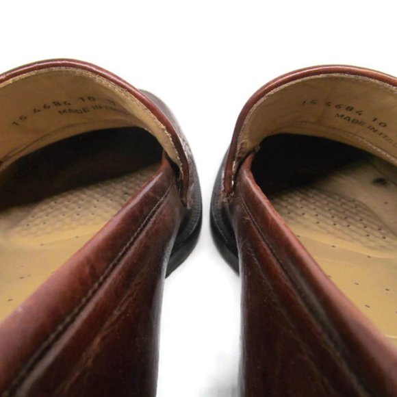 Johnston Murphy Mens Brown Tassel Loafers 10 M main image 3